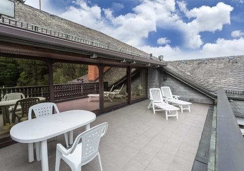 Die große Dachterrasse