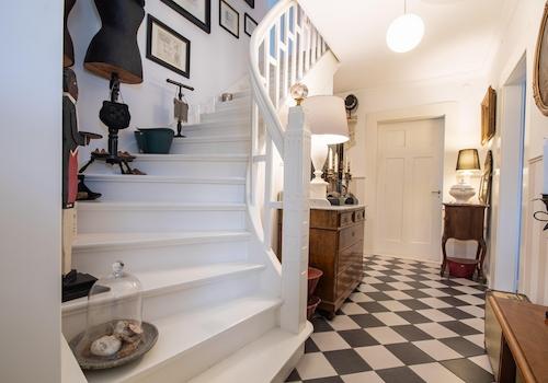 Flur erster Stock mit Treppe