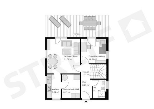 STREIF Effizienzhaus inkl. Grundstück (KFW 40 ready) – Schillingen, de – Vorschaubild 4