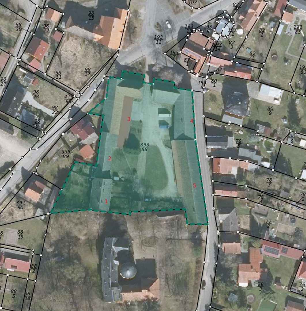 Übersicht der Gebäude