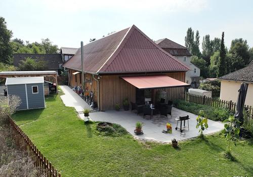 Rückseite Wohntrakt