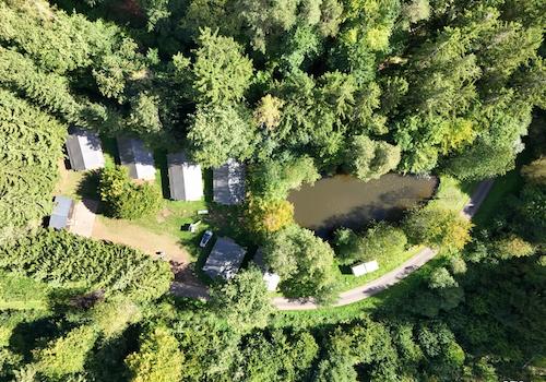 Nördlicher Bereich des Campingplatzes