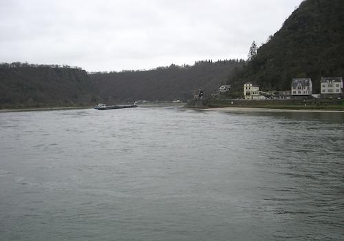 Blick aus dem Wohnzimmer