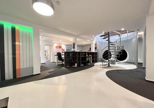 Tropfenförmiger Empfang