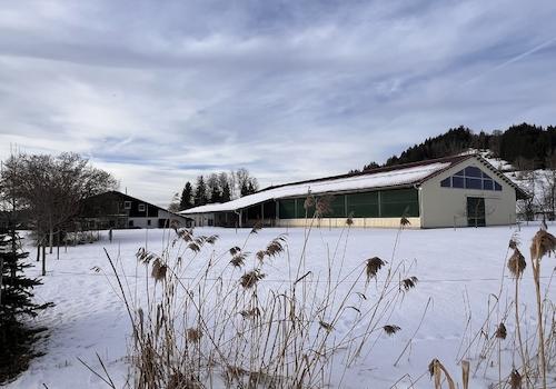 Ansicht vom Löschweiher