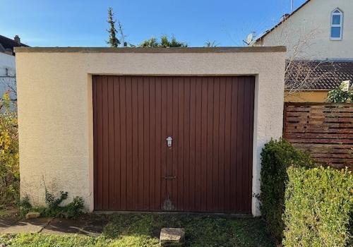 Überbreite Garage