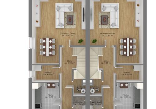 Erdgeschoss Variante 1