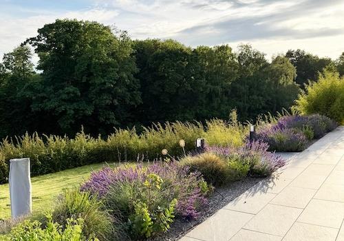 Außenbereich im Sommer