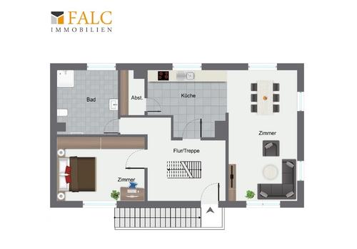 1. Obergeschoß Grundriss