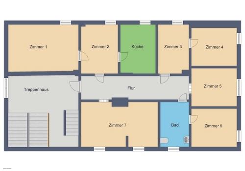 Grundriss Obergeschoss