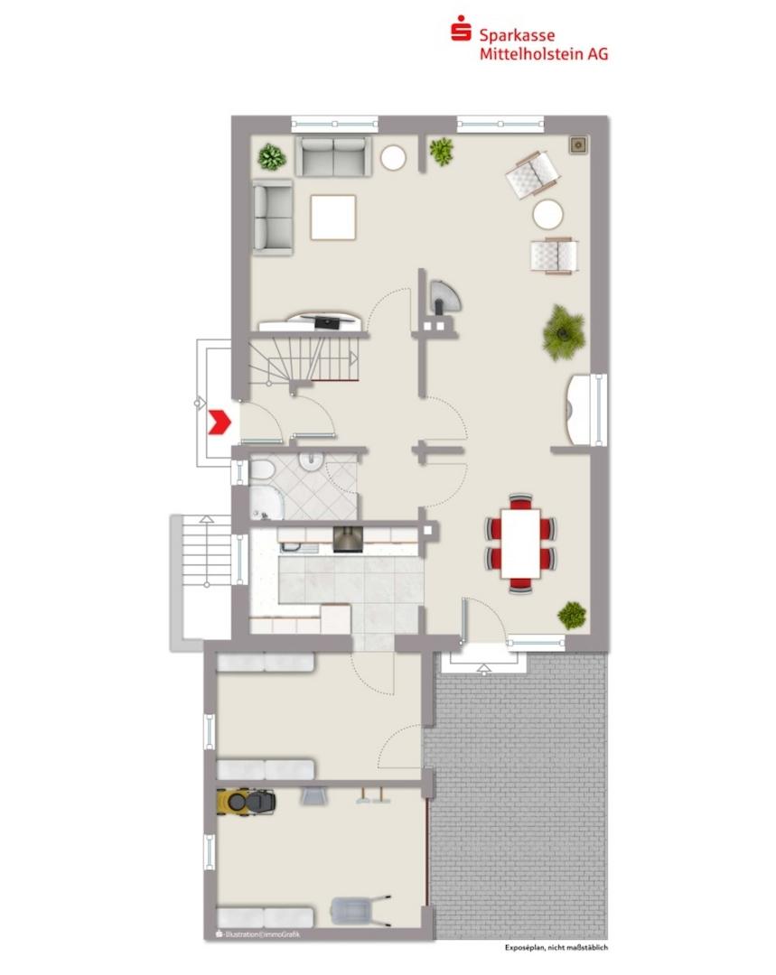 Grundriss Erdgeschoss