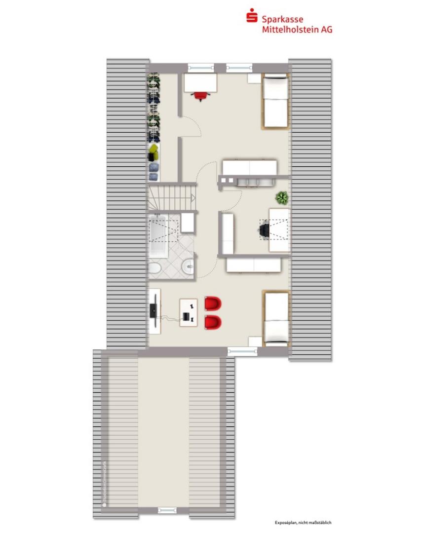 Grundriss Dachgeschoss