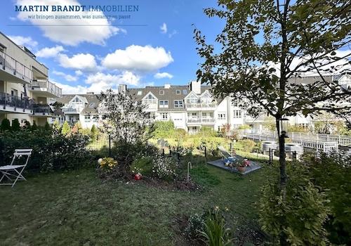 der großzügige Garten