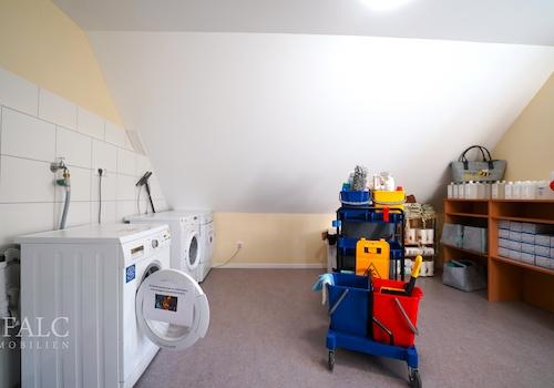 Wasch-, Trocken- und Putzraum