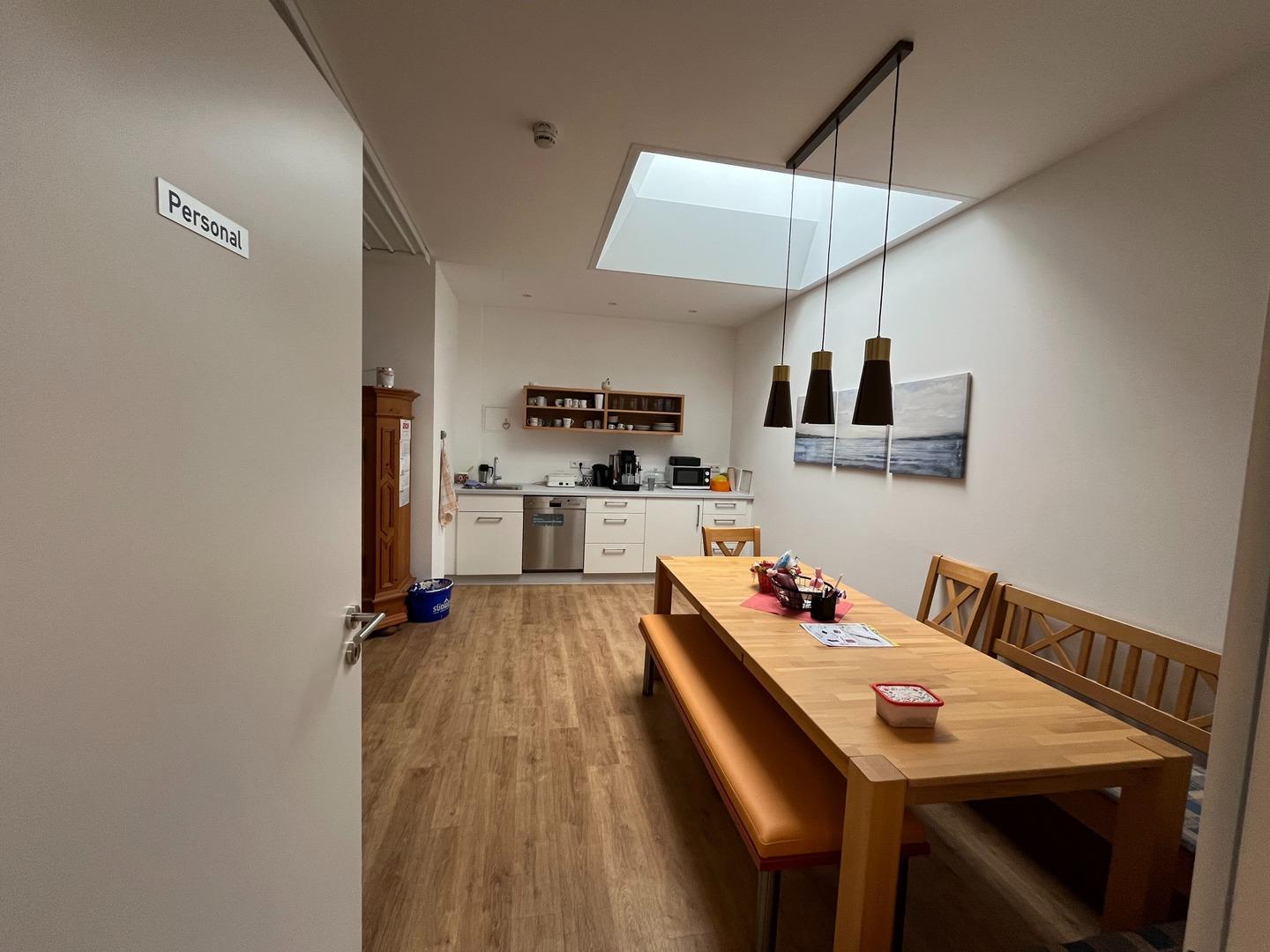 Küche der Gewerbeeinheit