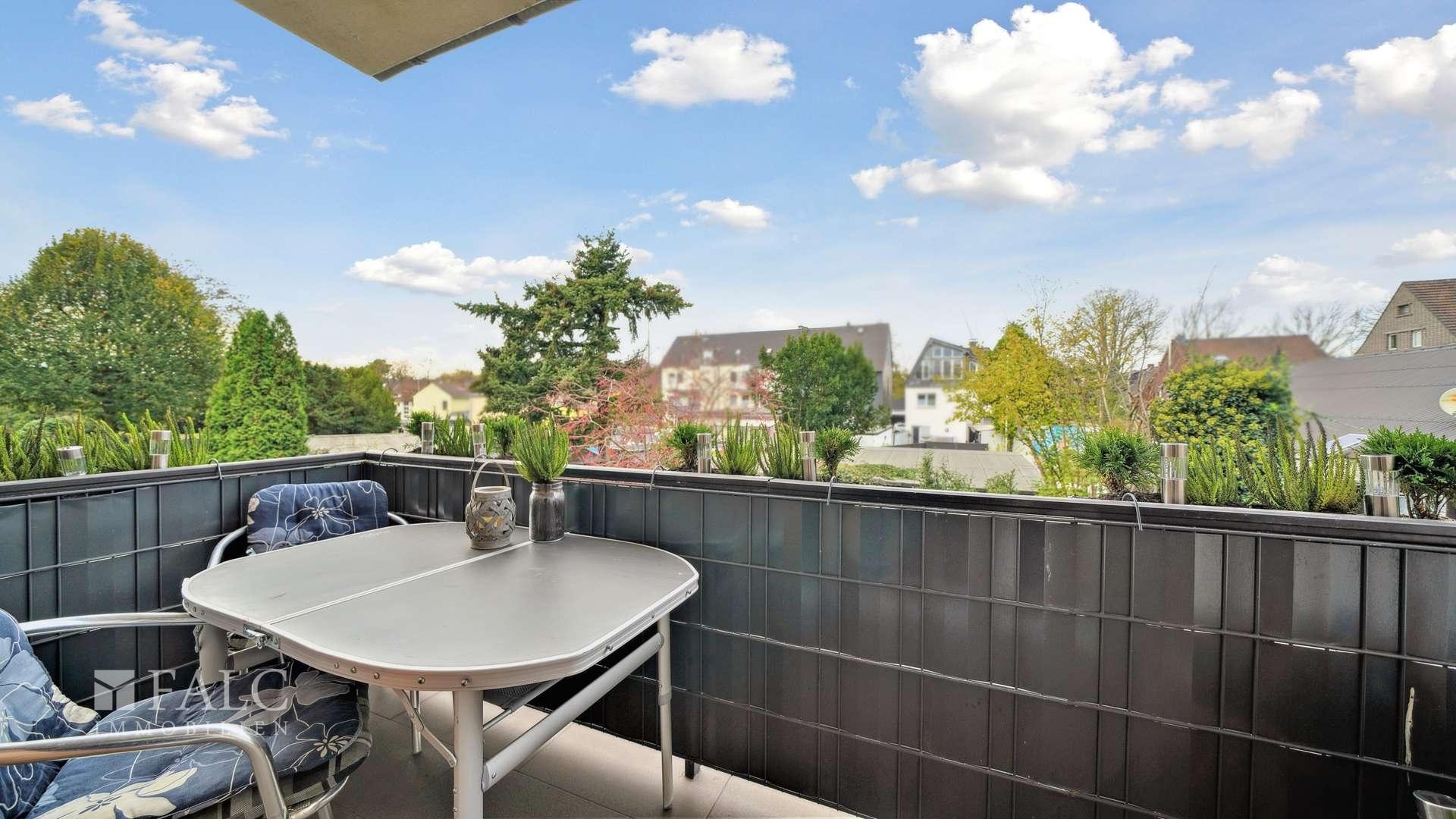 Aussicht vom Obergeschoss