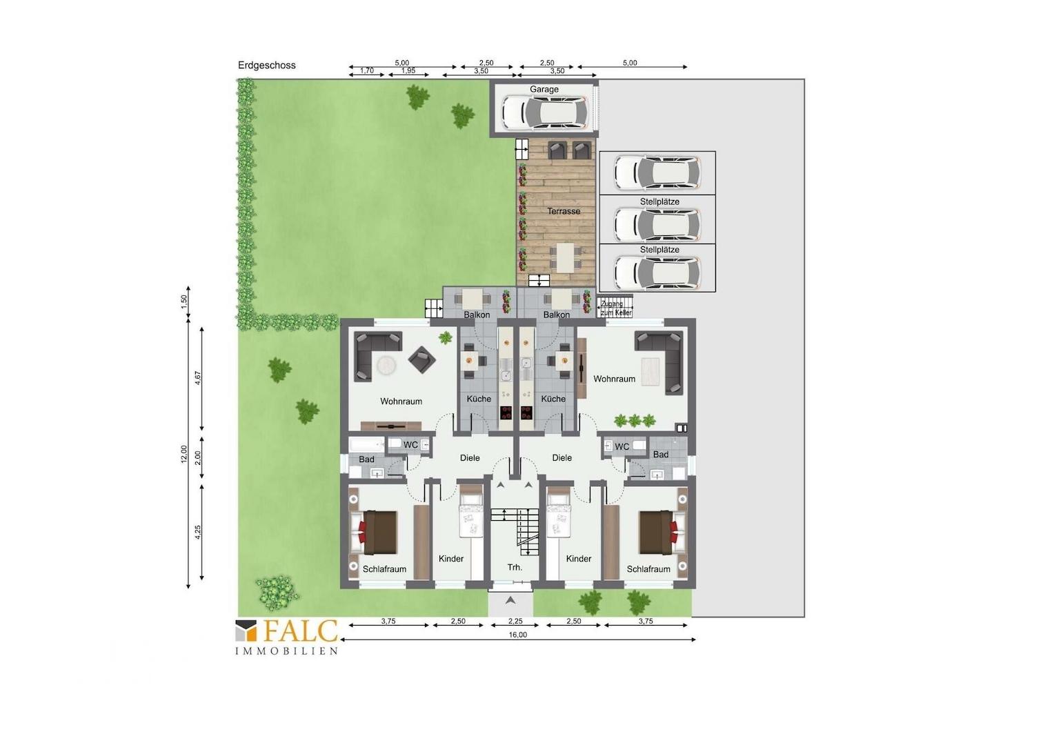Erdgeschoss - Haus Nr. 45