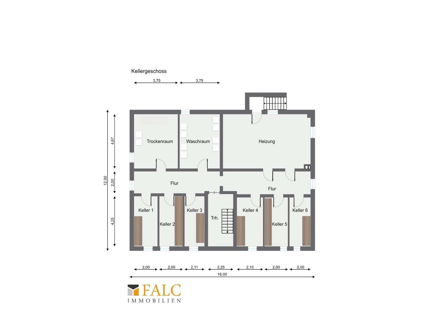 Untergeschoss - Haus Nr. 45