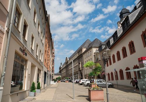 Blick in die Marktstraße