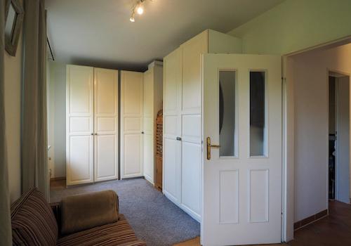 ..mit derzeitiger Ankleide