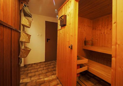 Sauna im Keller