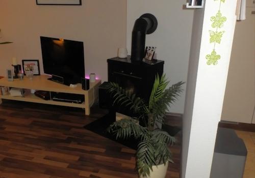 Kaminofen Dachgeschoss (älteres Foto)