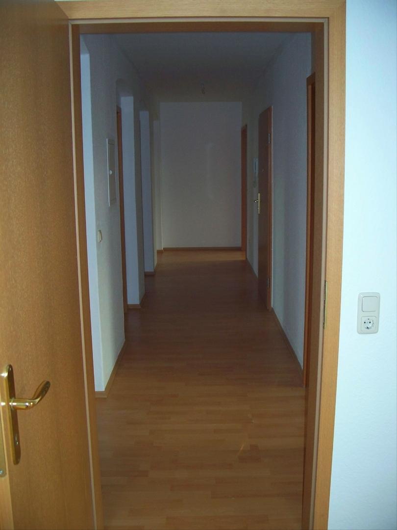 Wohnungsflur (vor Bezug)