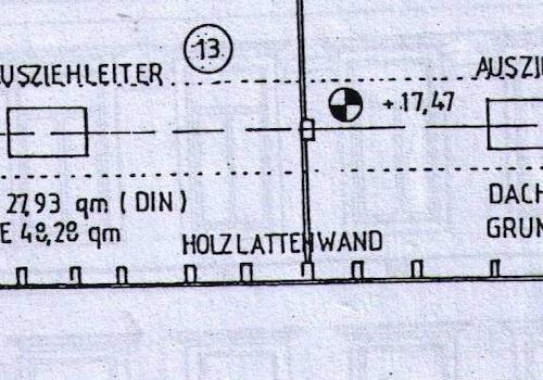 Dachboden Grundriss