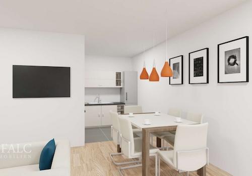 Essbereich und Küche