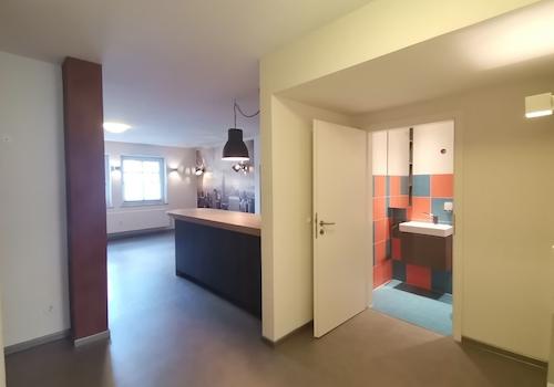 Blick in Küchenbereich