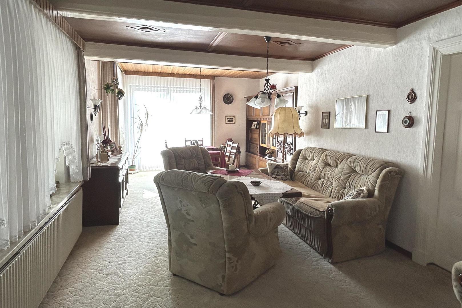 Wohnzimmer 1 im Haupthaus