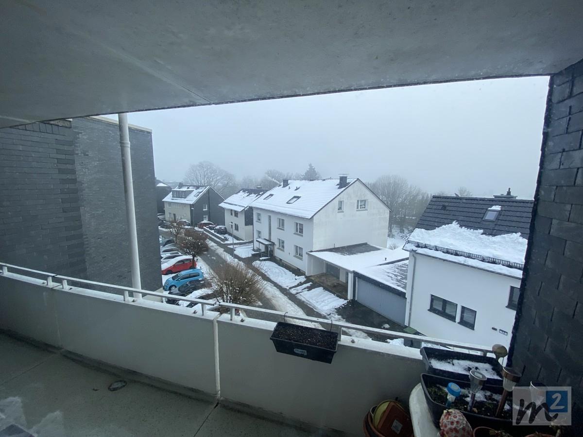 Balkon und Ausblick