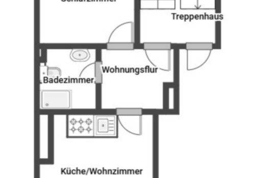 Grundriss Wohnung