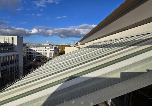 Blick von der PenthouseWohnung auf Dresden
