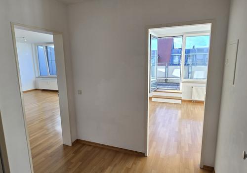 Blick von der PenthouseWohnung auf Dresden