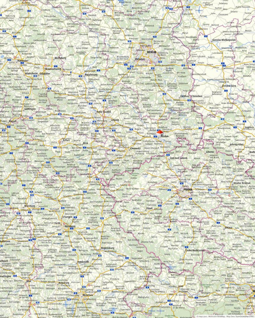 Lageplan - überregional