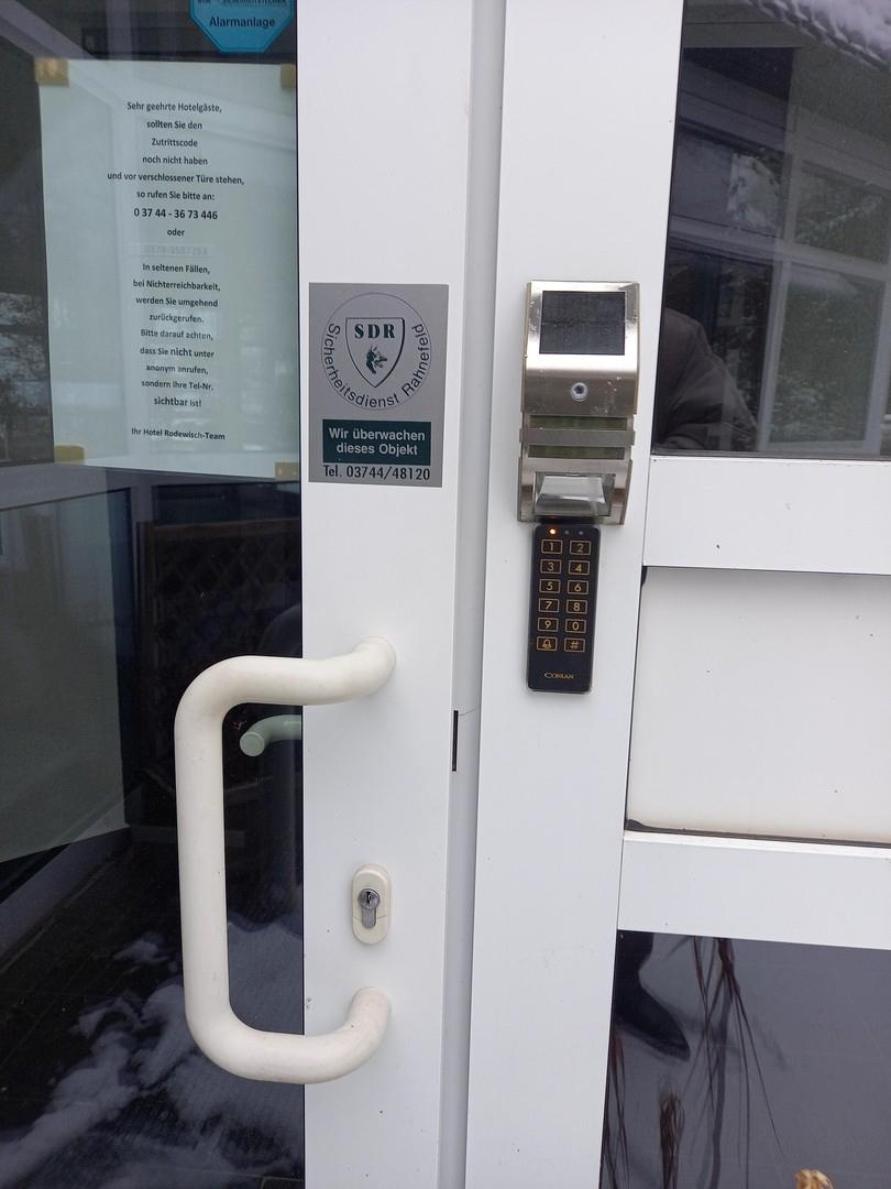 Hauseingang Hotelbereich