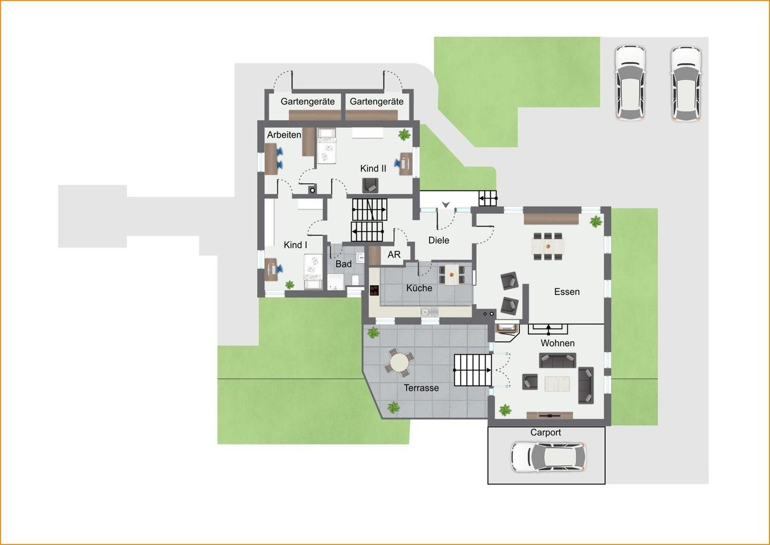 Grundriss Erdgeschoss