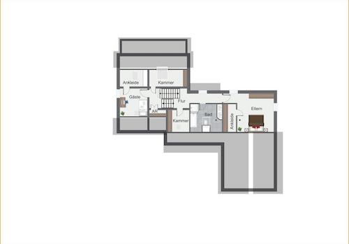 Grundriss Obergeschoss