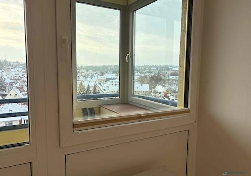 Plissee Wohnzimmerfenster