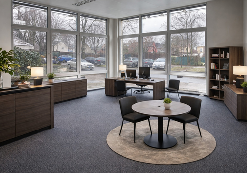 Mögliche Büroeinrichtung