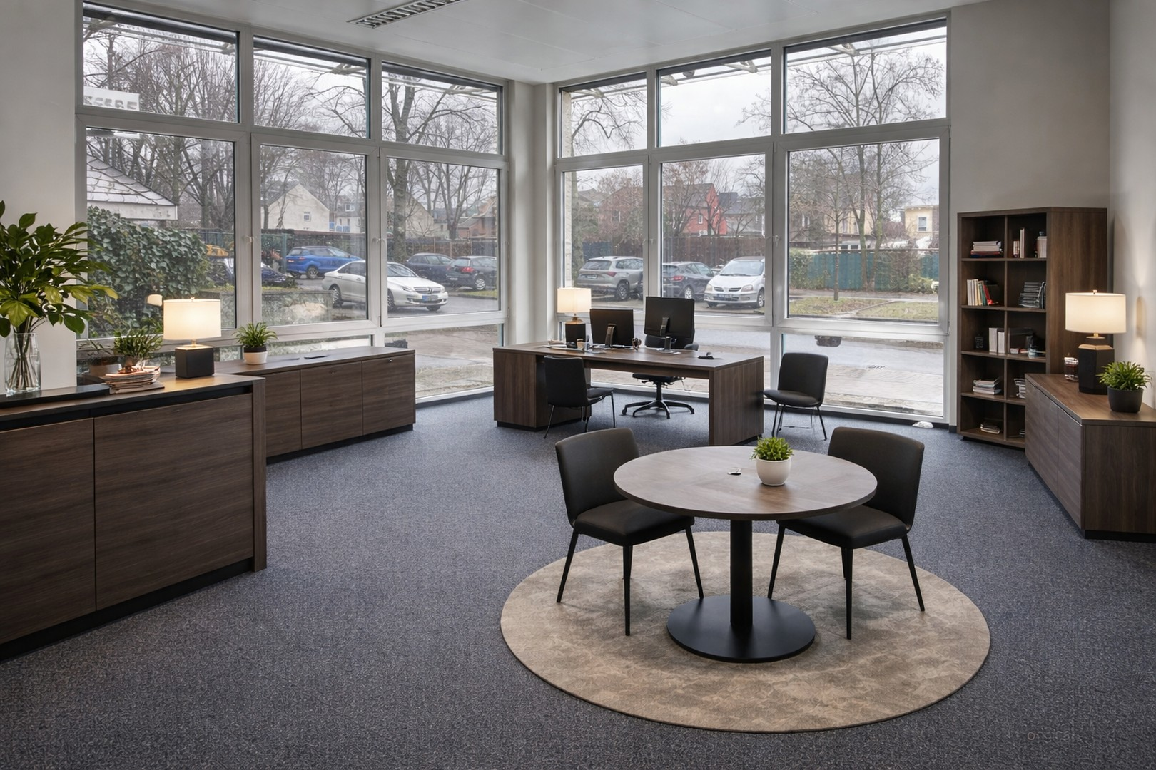 Mögliche Büroeinrichtung