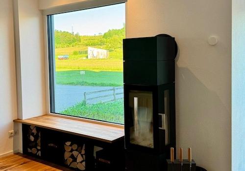 Ofen und Sitzfenster