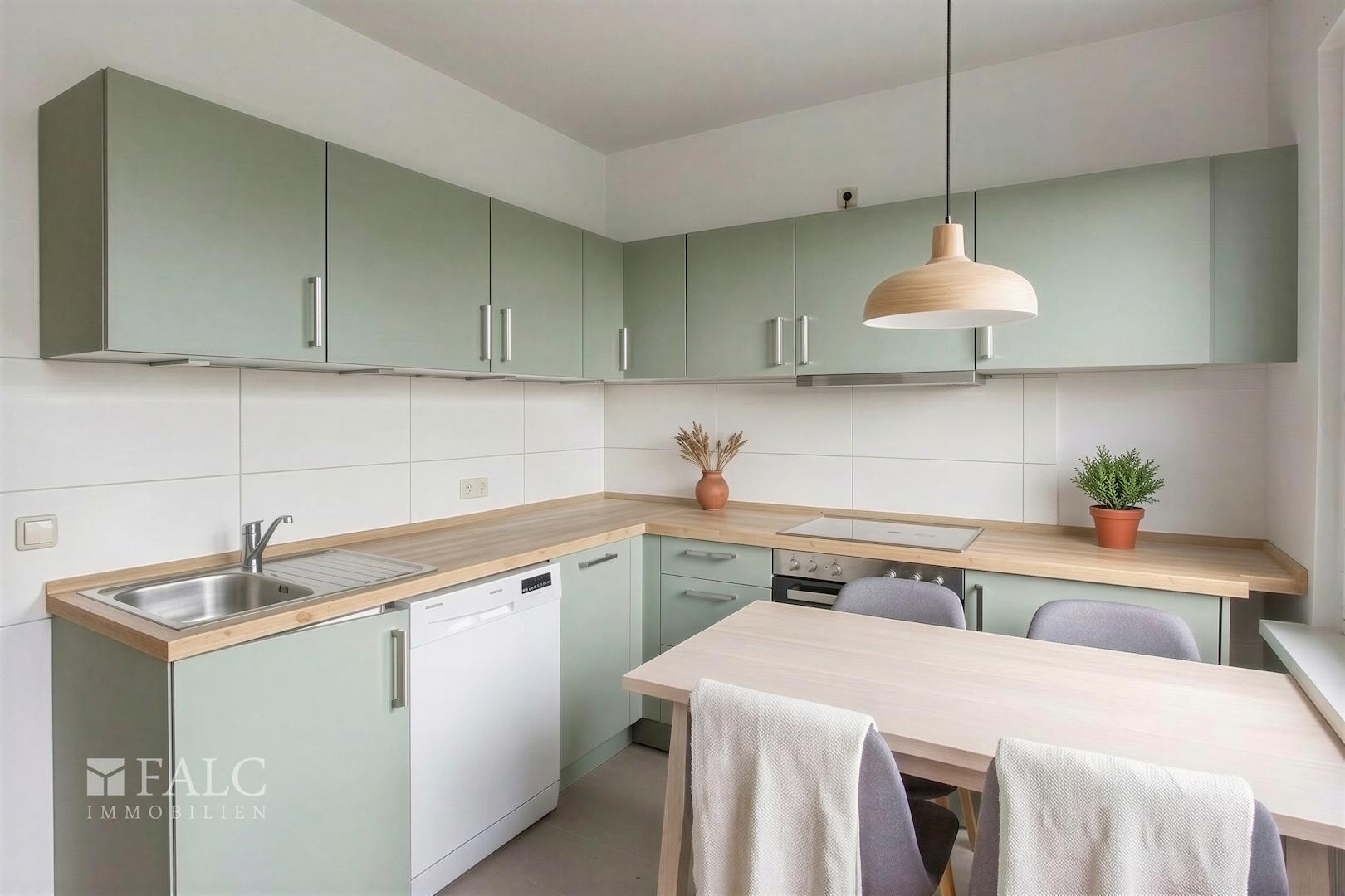 Küche Gestaltungsvorschlag - (KI generiert)