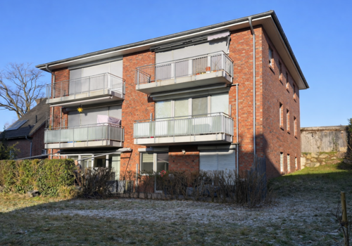 Garten Seitenansicht