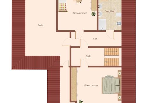 Grundriss Dachgeschoss