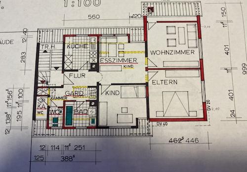 Grundriss Dachgeschoss