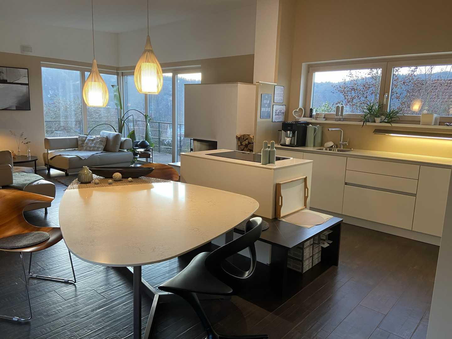 Essbereich mit Atmosphäre
