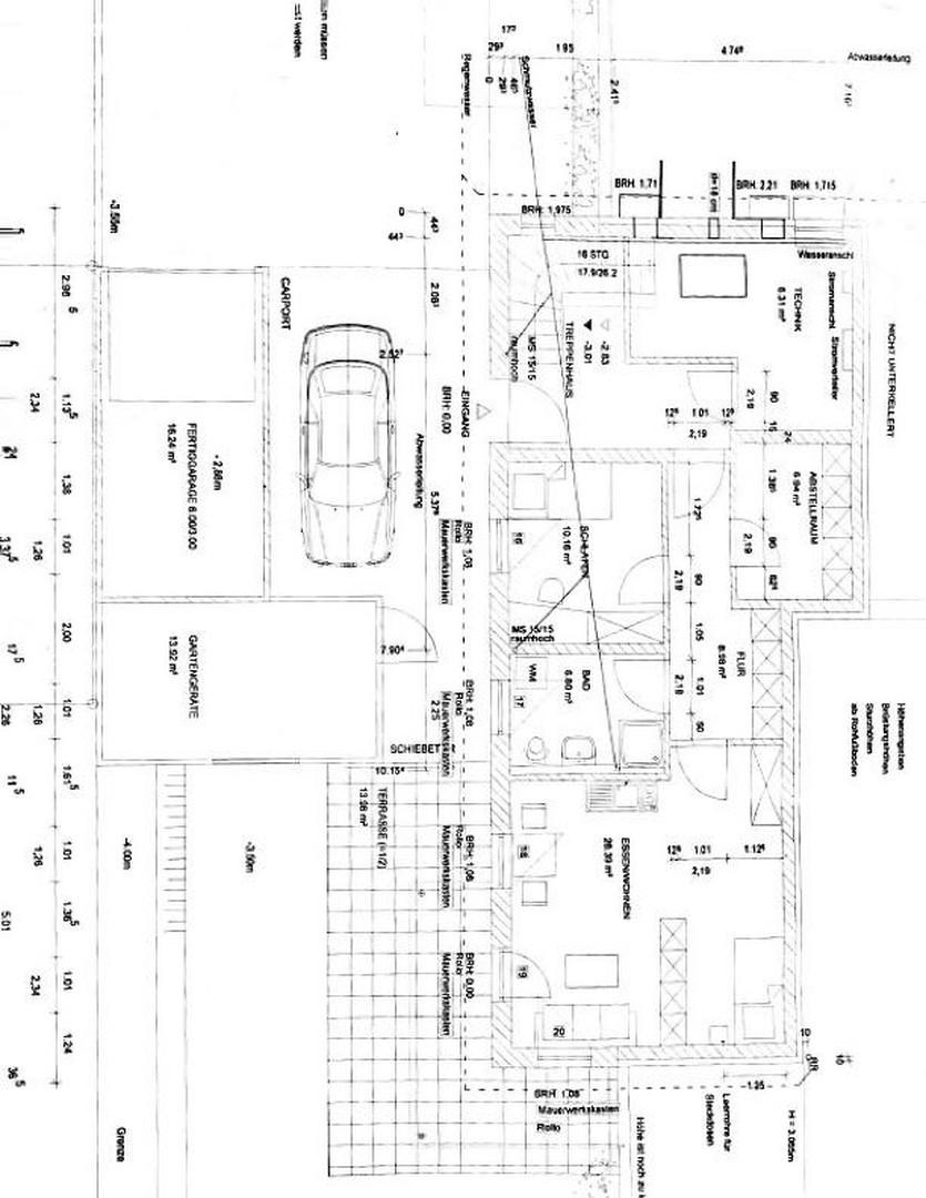 Grundriss Einliegerwohnung