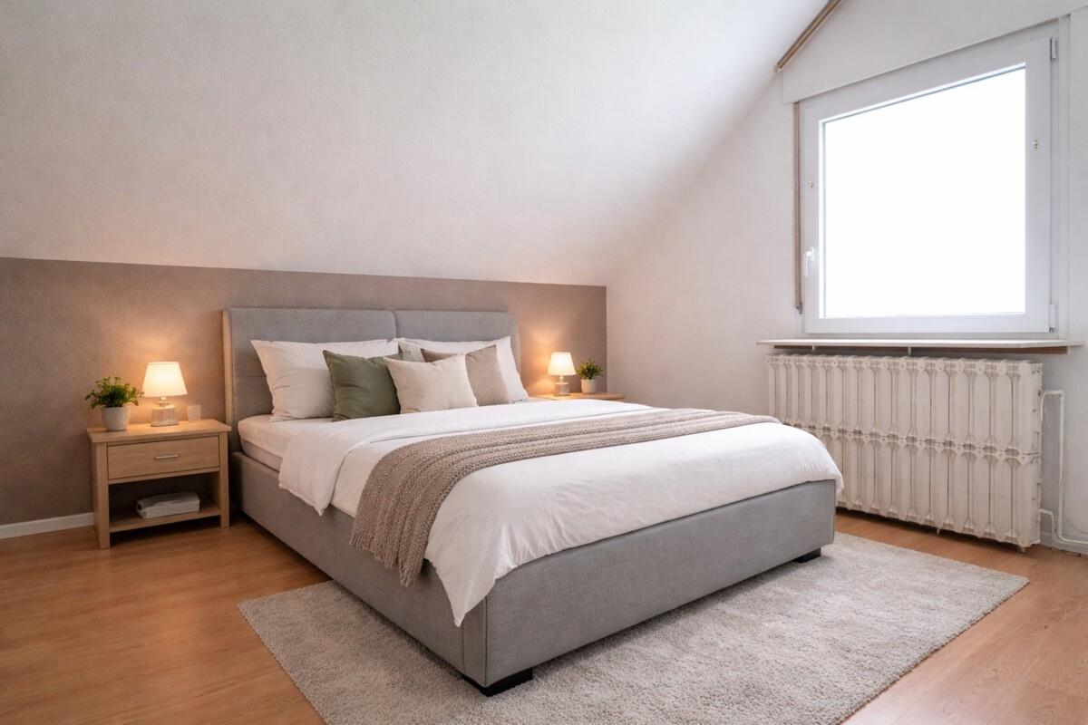 Schlafzimmer - Visualisierung